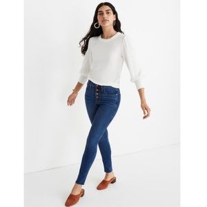 Madewell Blue Skinny Jeans